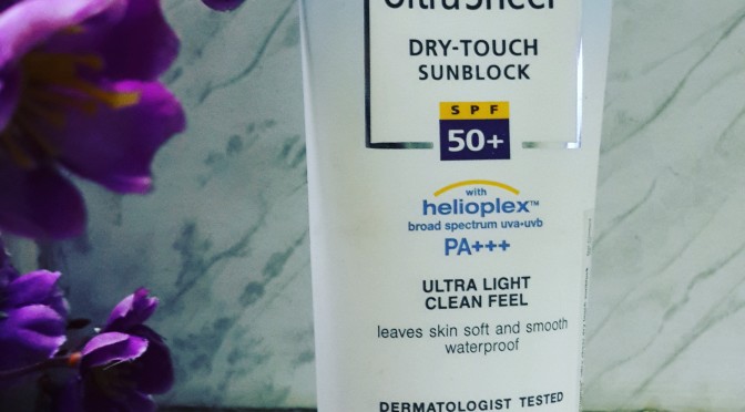neutrogena ultra touch sun block
