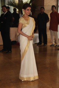 Asin in Kerala Saree Stills