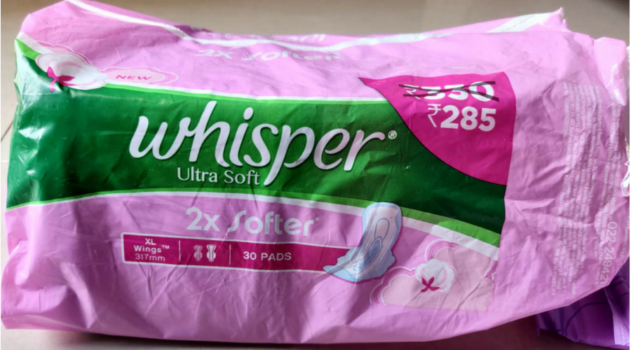 Whisper pink review